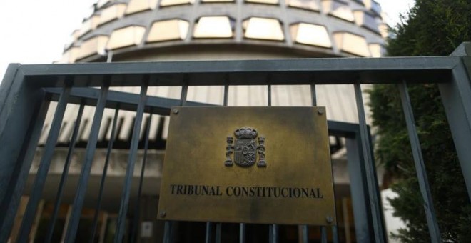 Fachada del Tribunal Constitucional. EUROPA PRESS