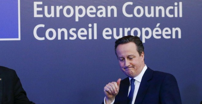 David Cameron, primer ministro británico. REUTERS/Yves Herman