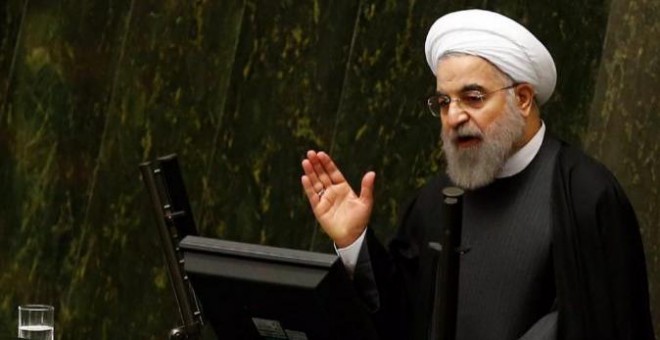 El presidente de Irán Hassan Rohani.EFE