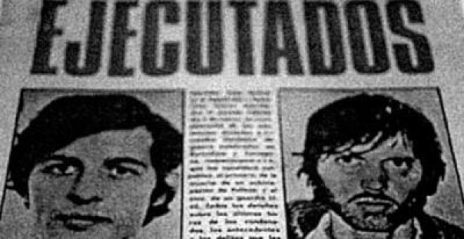 Salvador Puig Antich y Heinz Ches fueron ejecutados el 2 de marzo de 1974