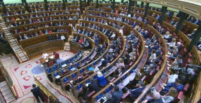 El Congreso de los Diputados vota, en segunda sesión, la investidura de Pedro Sánchez.