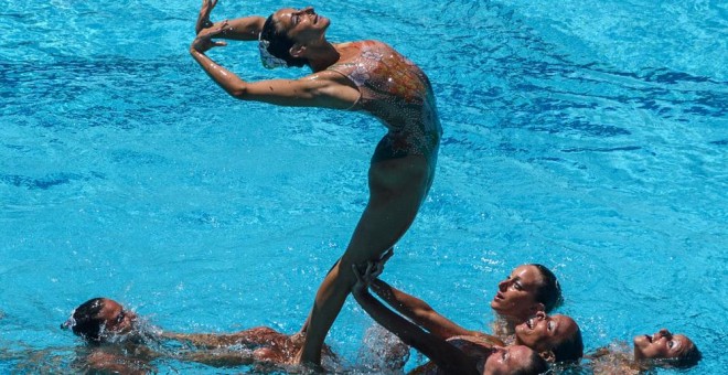 Hace unas semanas se celebró el preolímpico de natación sincronizada. /AFP