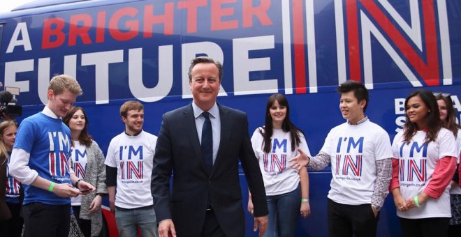 David Cameron, en Exeter este jueves. REUTERS/Dan Kitwood