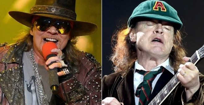 AC/DC ficha a Axl Rose, líder de Gun N'Roses, para su gira europea