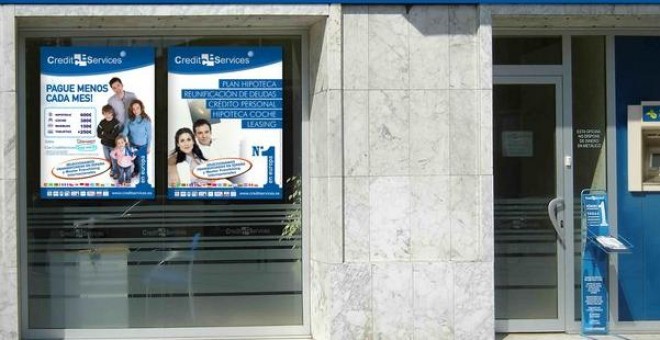 Una oficina de Creditservices. / facebook.com/creditservices