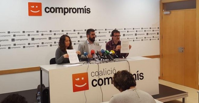 Compromís denuncia al PP por 'delito electoral, falsedad documental y malversación de fondos'