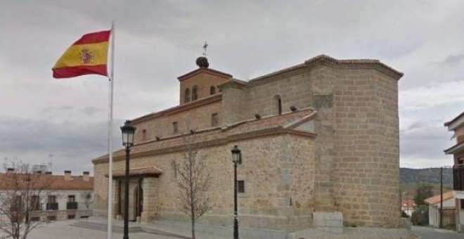 La iglesia de la localidad madrileña de Quijorna. / Archivo.