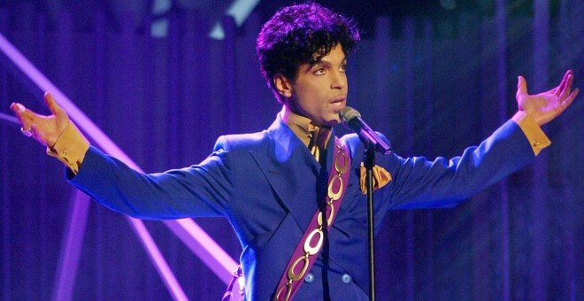 Una actuación de Prince.