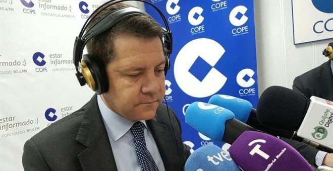 El secretario general del PSOE en Castilla-La Mancha, Emiliano García-Page. EUROPA PRESS.
