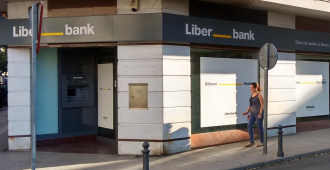 Una oficina de Liberbank en Ciudad Real.