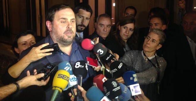 El vicepresidente de la Generalitat y consejero de Economía, Oriol Junqueras