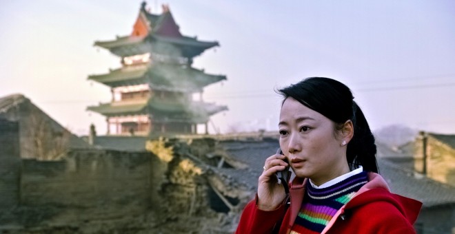 Más allá de las montañas, una película del cineasta chino Jia Zhang-Ke.