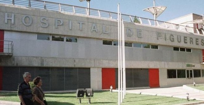 El Hospital de Figueres, donde trabaja el detenido para el Institut Catalá de la Salut. Archivo/EFE