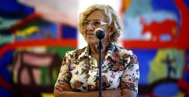 La alcaldesa de Madrid, Manuela Carmena