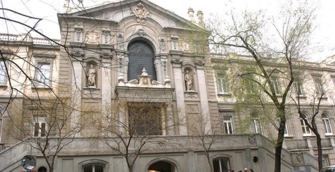 Edificio del Tribunal Supremo, en Madrid. EFE