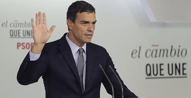 Pedro Sánchez, secretario general del PSOE . EFE
