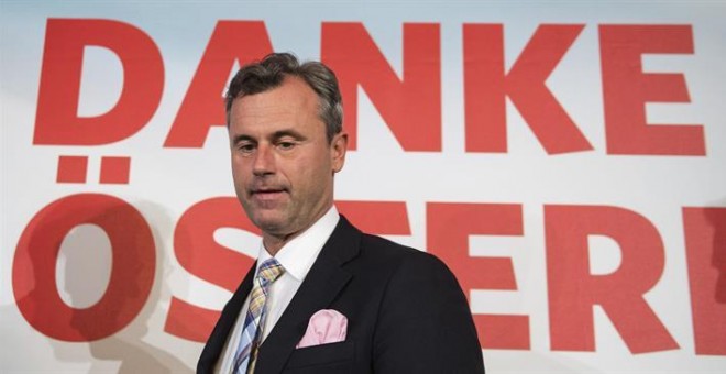Norbert Hofer, candidato presidencial del Partido Liberal de Austria (FPÖ). - EFE