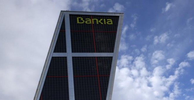 Sede de Bankia en una de las Torres Kio de Madrid. REUTERS