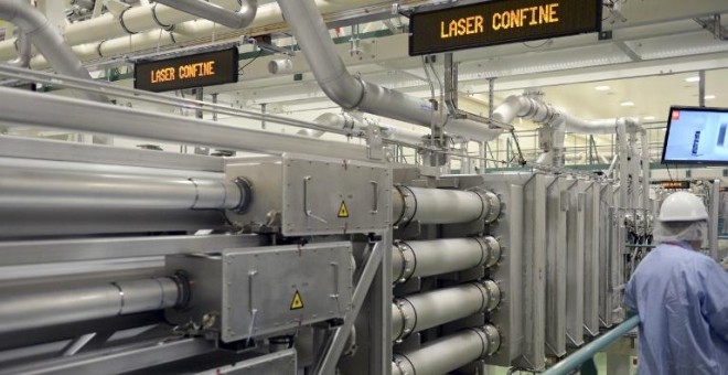 Imagen del CESTA/CEA, el centro de investigación francés dedicado al diseño de armas nucleares. - AFP