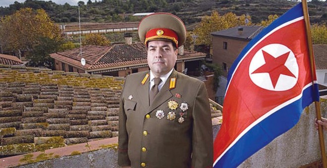 El 'embajador' de Corea del Norte en España. Alejandro Cao de Benós.-Foto tomada del portal http://albertobuitre.files.wordpress.com/