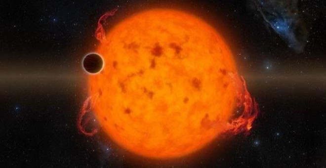 Imagen de exoplaneta más joven completamente formado jamás detectado.- CALIFORNIA INSTITUTE OF TECHNOLOGY