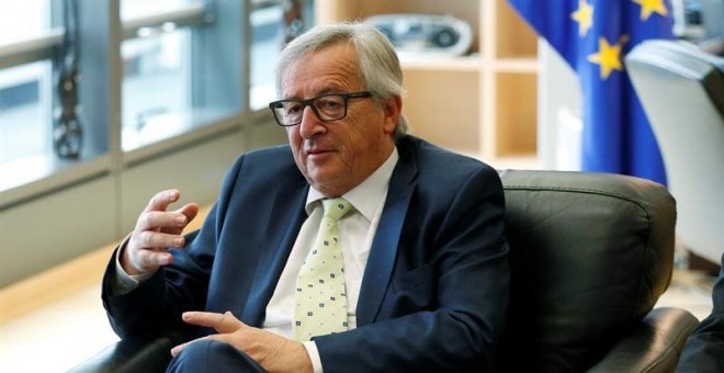 El presidente de la Comisión Europea, Jean-Claude Juncker, tras conocerse los resultados del referéndum en Reino Unido. EFE/Francois Lenoir / Pool