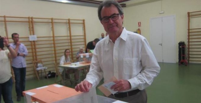 El expresidente de la Generalitat y líder de CDC, Artur Mas.