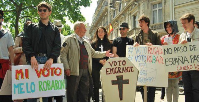 Marea Granate denuncia que las cifras de emigración quintuplican a las ofrecidas por el INE. EFE