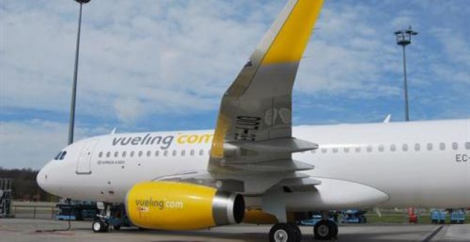 Vueling cancela 64 vuelos por la huelga en Francia. EUROPA PRESS