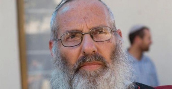 El nuevo rabino con rango de coronel, Eyal Karim. HAARETZ