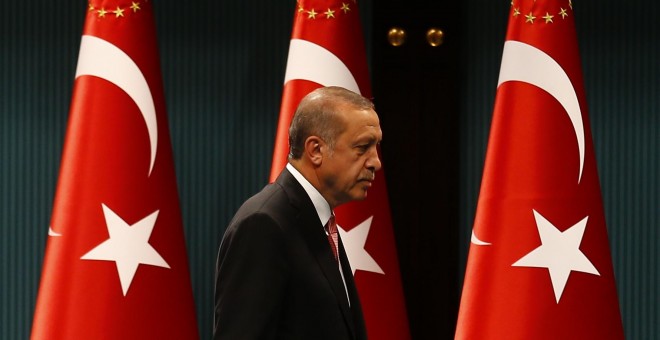 El presidente de Turquía, Tayyip Erdogan. - REUTERS