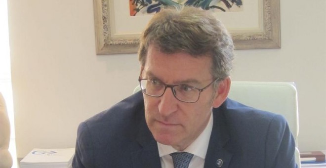 El presidente de la Xunta, Alberto Núñez Feijóo. EUROPA PRESS
