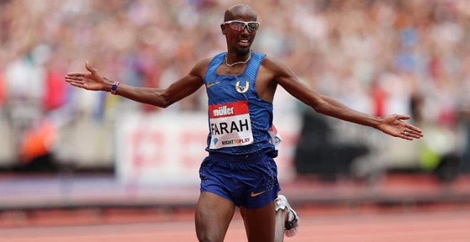 Mo Farah. /REUTERS