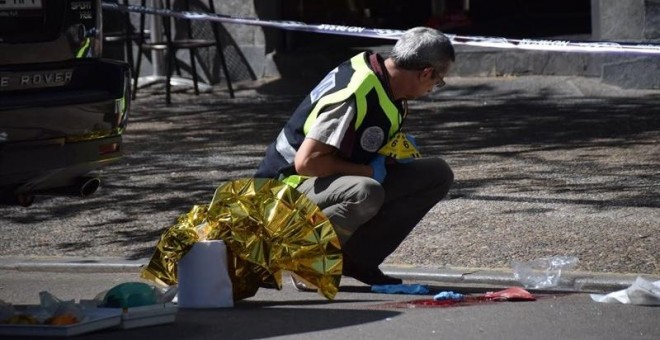 El intento de agresión machista ocurrió el pasado viernes en Zaragoza./ EUROPA PRESS