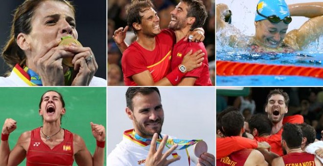 Con 17 medallas España cierra su participación en los Juegos Olímpicos de Río 2016.