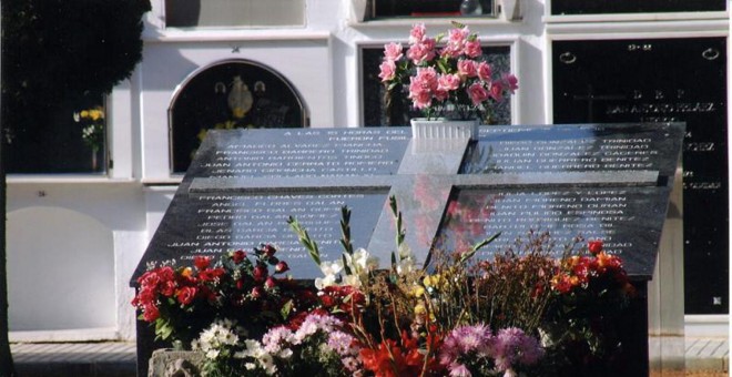 Homenaje a los represaliados del franquismo en Torremejía.