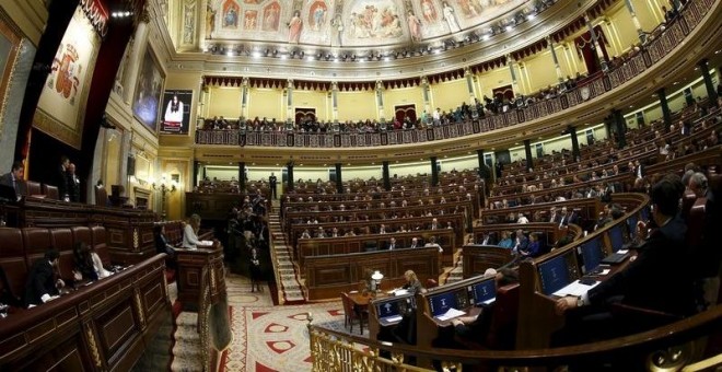 Una vista general el Pleno del Congreso. REUTERS / Juan Medina