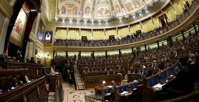 Una vista general el Pleno del Congreso. REUTERS / Juan Medina