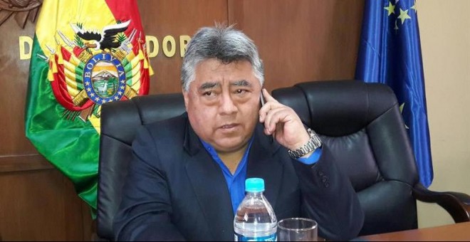 Fotografía de archivo, cedida por la Agencia Boliviana de Información (ABI), del viceministro de Régimen Interior, Rodolfo Illanes. / EFE