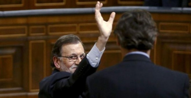Mariano Rajoy, en el Congreso. Archivo REUTERS