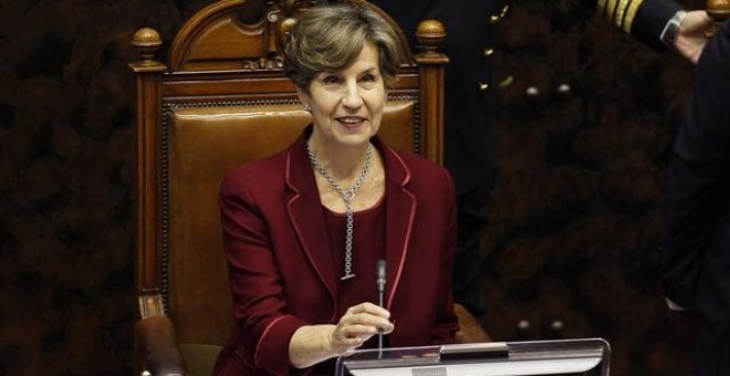 Isabel Allende, sobrina del expresidente de Chile Salvador Allende. REUTERS