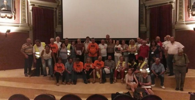 Acto de presentación de la Coordinadora Estatal en Defensa del Sistema Público de pensiones.- CEDSPP