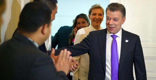 El presidente de Colombia, Juan Manuel Santos. - EFE