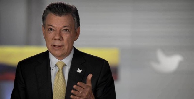 El presidente colombiano, Juan Manuel Santos. EFE/PRESIDENCIA DE COLOMBIA