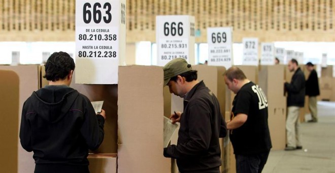 Colombia efectuó este domingo sus elecciones locales y regionales. EFE