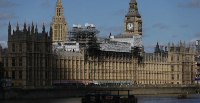 El Palacio de Westminster, sede del Parlamento británico. - AFP