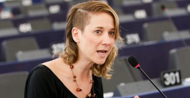 La portavoz de IU en el Parlamento Europa, Marina Albiol.