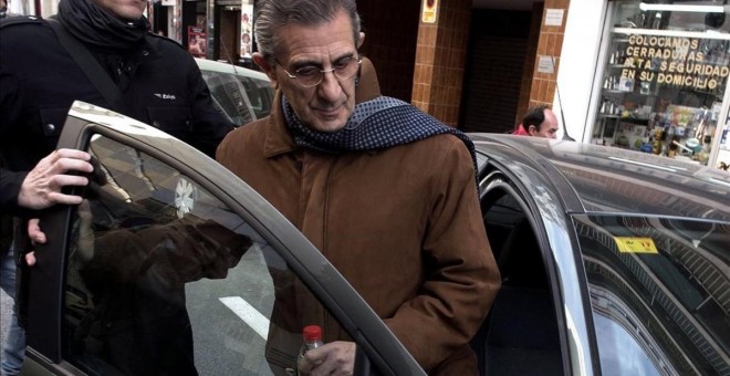 El padre Román, único acusado en el caso de los abusos sexuales a un menor en Granada. EFE/Miguel Ángel Molina
