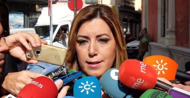 Susana Díaz, presidenta de la Junta de Andalucía. / Europa Press