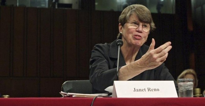 Janet Reno en una fotografía de abril de 2004. - EFE